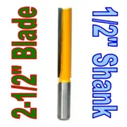 1 pc 1/2" SH 2-1/2" Extra Long Straight Router Bit sct-888