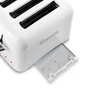 De'Longhi Argento Vibe 4 Slice White
