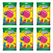 6x Crayola Kids/Childrens Model Magic Squishy Material 113gms Raspberry 36m+