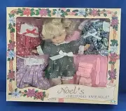 NEW Noel's Christmas Ensemble 11" Girl Doll with Clothes