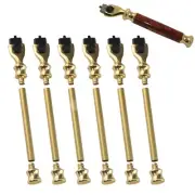 Mach 3 Razor Handle Project Kit - Gold Finish, 6 Pack, Legacy Woodturning