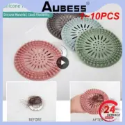1~10PCS Bathroom Drain Hair Catcher Bath Stopper Plug Sink Strainer Filter Showe