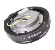 NRG SRK-400CF Steering Wheel Thin Quick Release [Carbon]