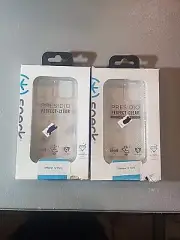 2 Speck Presidio Perfect-Clear Hard Case for Apple iPhone 12 Mini - Clear