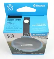 Outfun Bluetooth Outdoor Blue Mental Beats Portable Speaker Water Resistant