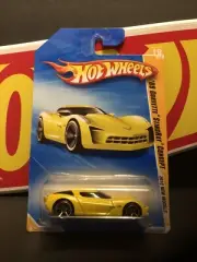 2010 Hot Wheels New Models 2009 Corvette Stingray Concept Yellow