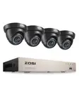 1080p Home Security Cameras System with AI Human/Vehicle Detection,H.265+ 8CH...