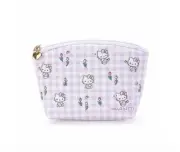 New Hello Kitty Purple Gingham Checkered Pattern Bag