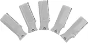 Ipetboom Stainless Steel Hair Removal Replacement Heads 5pcs for Men Women Face Shaver Eyebrow Trimmer Travel-friendly Multipack