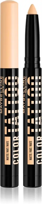 [Maybelline] 3 in 1 Color Tattoo 24H eye pencil (Eye Stix) 1.4 g - Shade: 15 I am Confident