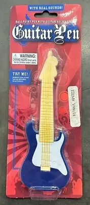 PALADONE BALLPOINT GUITAR PEN - NIB - GUITAR SOUNDS!!
