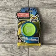 Genuine Duncan Butterfly XT YoYo Blue and Green Ball Intermediate Wide Shape New