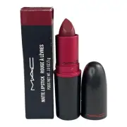 MAC Cosmetics Viva Glam III Matte Lipstick Plum Brown Stick Lippie NIB