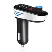 AP02 car Bluetooth MP3 music player hands-free call dual USB car charger plug in USB disk to play music