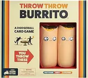 Exploding Kittens Throw Throw Burrito-A Dodgeball Card Game-Family-Friendly Party Games-Card Games for Adults, Teens and Kids-2-6 Players