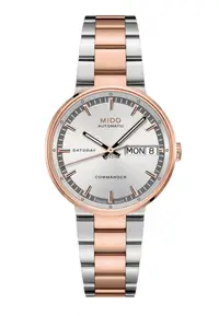 在飛比找ZALORA購物網優惠-MIDO COMMANDER II 自動女士腕錶 33mm 