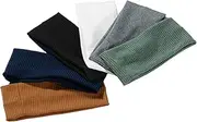 Icooci 6 PCS Summer-Exclusive Non-Slip Sports Headbands for Women & Men – Soft, Elastic, Sweat-Absorbent Running & Workout Headbands