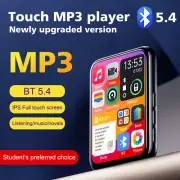 32GB Bluetooth 5.4 MP3 Player Touch Screen Recorder HiFi Lossless Music Speaker