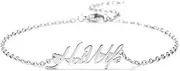[SwingerLifestyleGuide.com] HotWife Anklet with Hearts (Gold-Plated stainless steel or Silver stainless steel), Hot Wife Anklet, HotWife Ankle Bracelet, HotWife Swinger Anklet