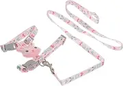 ERINGOGO Pet Leash Cat Harness Kitten Collar Traction Rope Outdoor Activity Harness