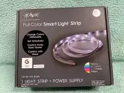 C by GE Full Color Smart Light Strip 80” & Power Supply Google Assistant NEW