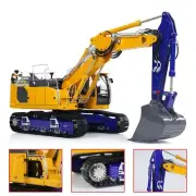 1/14 LESU Metal 3-arm RC Hydraulic Aoue-LR945 Digger Painted Assembled Excavator