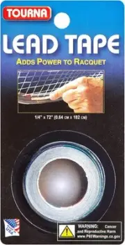 Unique Sampras Lead Tape One Size, Silver