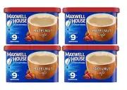 Lot 4 NIB Maxwell House Hazelnut Café Instant Coffee Creamer Brew Mother Spring