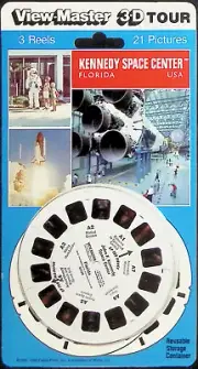 Kennedy Space Center Florida 3D View-Master 3 Reel Packet NEW SEALED
