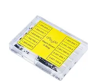 [Generic] Rubber Washer Kit,Seal Washer Rubber Watch Washer - Repair Accessories Multiple Sizes Waterproof Small Heat Resistant Assortment Kit for Watch