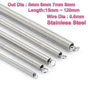 Expansion Extension Tension Spring Stainless A2 0.6mm Wire Dia.Extension Springs