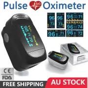 Fingertip Pulse Oxygen SpO2 Oximeter Heart Finger Saturation Monitor Blood AU