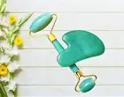 Green Jade Roller Facial Roller Guasha Gift Box Crystal massage Face Roller