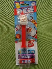 Santa Clause PEZ Dispenser with candy plastic slightly dented product undamaged