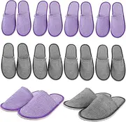 FOMIYES Hotel Slippers for Men Women 10 Pairs Disposable Outdoor Slippers Soft Comfortable for Travel Home