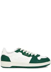 Axel Arigato Dice Lo Panelled Leather Sneakers - White And Green - 4 4