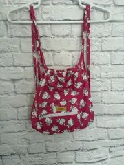 Hello Kitty Pink Drawstring Bag Handmade One of a Kind