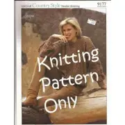 NWT Sirdar 9177 Country Style Highlands Sweater Knitting Pattern