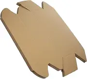 CHILDWEET 10pcs Kraft Paper Triangle Storage Box Red Wine Packaging Box for Documents Mailing Tube