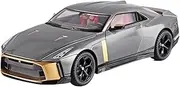 Scale Finished Model Car 1：18 Alloy Die-cast Car Model for Niaasn GTR-50 Simulation Cute Sound and Light Car Miniature Replica Car