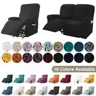 1/2 Seat Velvet Recliner Cover ArmchairCover Slipcover All-inclusive CouchCover