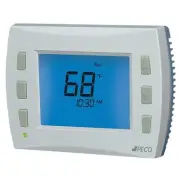 Peco Low Volt Prog Tstat Heat/Cool,20-30V AC T8532-IAQ Peco T8532-IAQ