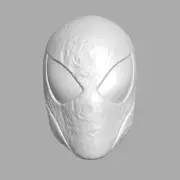 Spider-Man Evil Symbiote version custom head for Comics action figures