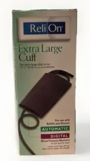 ReliOn Omron Blood Pressure SIZE Extra Large Cuff 13"-17" REPLACEMENT