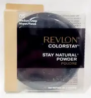 Revlon Colorstay 05 MEDIUM/DEEP Stay Natural Powder 16 Hour Face .3 oz/8.4g New
