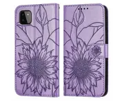 Shock-absorb Protection Case for Samsung Galaxy A22 5G(Not for 4G) - Purple