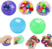 5PACK Stress Balls,Squishy Balls Fidget for Adults Stress Relief, Netos Squishie