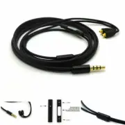 Cable with Remote&Mic For iphone to SHURE SE535 SE425 SE315 SE215 SE846 UE900