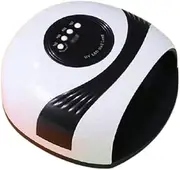Nail Dryer 158W UV LED Nail Lamp Professional Gel Nail Dryer Auto Induction Nail Light UV Nail Polish Glue Curing Phototherapy Machine Energy Saving (Color : White)