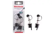 Westmark Bottle Pourers Nickel Free Genuine Reusable Rubber Stoppers Pack of 2